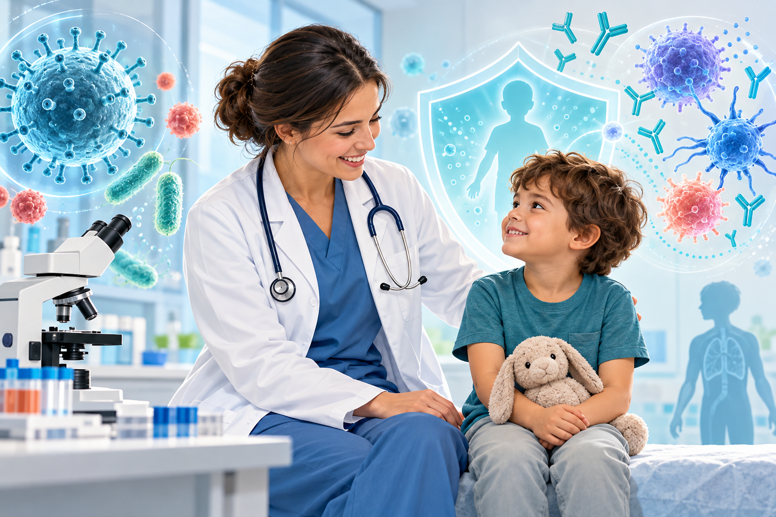Paediatric infection and immune defence